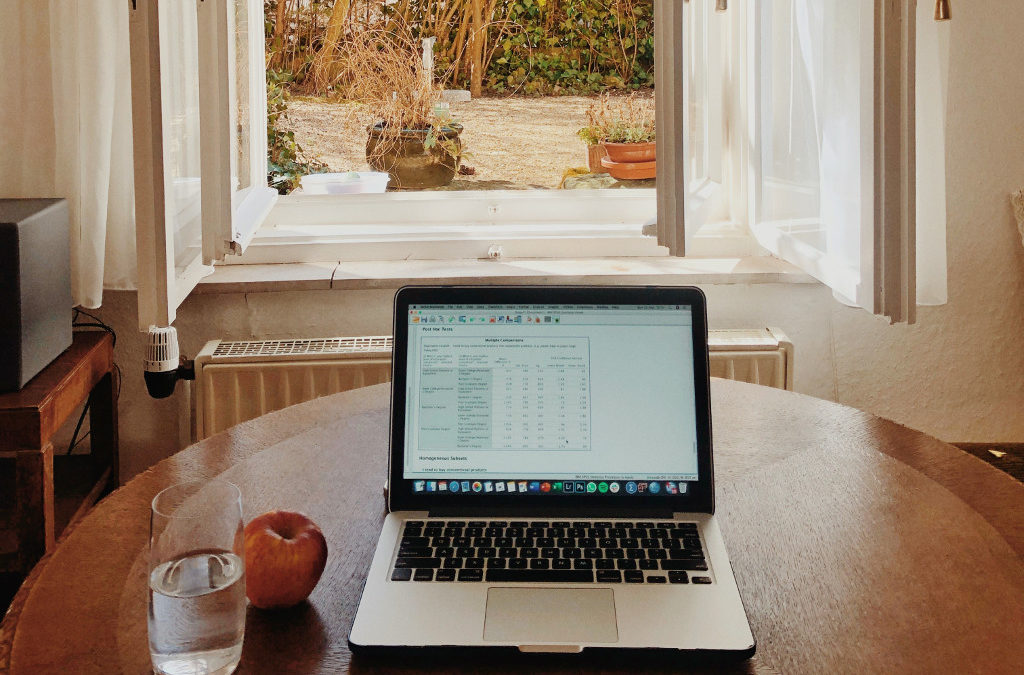 Teletrabajo desde casa por confinamiento