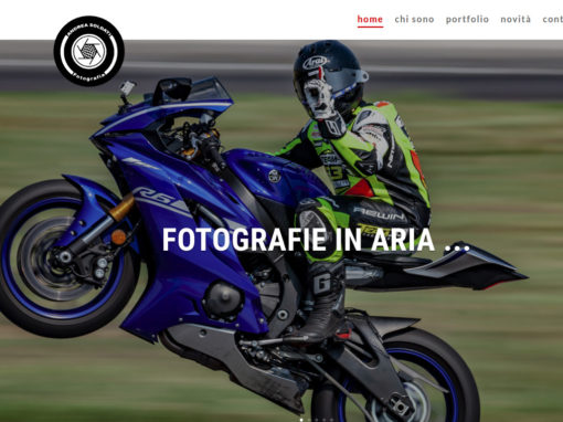 Web para fotógrafo especializado en motor