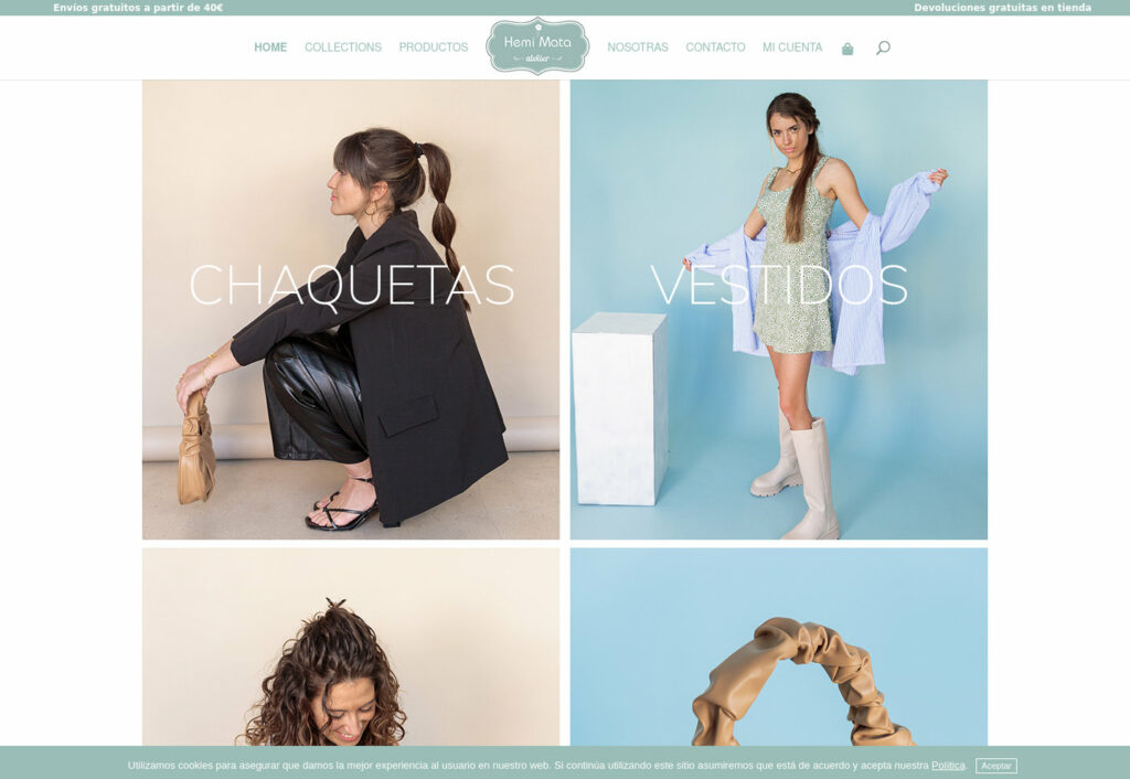 web botiga roba online complements hemimata terrassa