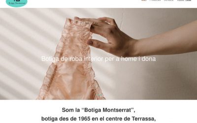 Web corporativa para tienda de ropa y mercería