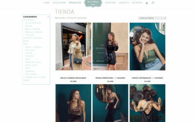 Web corporativa y tienda online de ropa y complementos