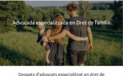 Web corporativa per a despatx d’advocats i assessors legals