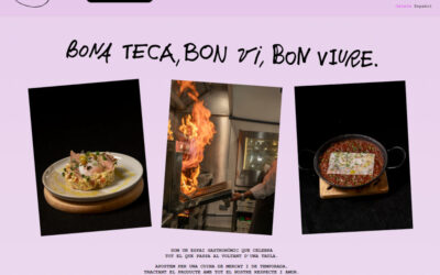 Pàgina Web per al restaurant Cal Reig de Terrassa